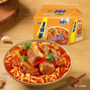 京喜特价：康师傅 方便面 【大面饼110g】香辣牛肉五连包