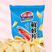 亲亲（Qinqin）鲜虾片 原味80g*6件