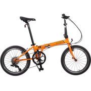 大行（DAHON） p8折叠自行车成人20英寸8速男女式折叠车运动单车经典P8 KBC083 橙色高配版【速联X7大苹果胎】