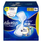 护舒宝 欧美进口 新液体卫生巾 日用 240mm*18片*4件