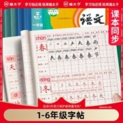 MAOTAIZI 猫太子 二年级同步人教版练字帖描红本一年级字帖三上册下册练字本