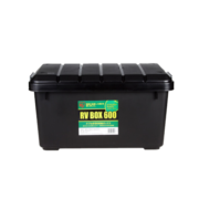 爱丽思（IRIS）汽车收纳箱储物箱 RV600 40升 PP树脂材料 黑色