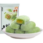 plus会员、概率券:三只松鼠 抹茶和风麻薯 150g/袋