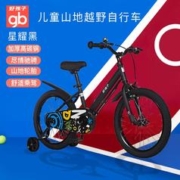 gb 好孩子 儿童自行车男女款小孩单车山地越野车 黑色 16寸