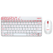 logitech 罗技 MK240 Nano 无线键鼠套装 白色