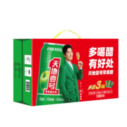 天地壹号 苹果醋饮料330ml×12+3罐 0脂肪 0蔗糖 酸爽解腻（新老包装随机）