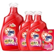 OMO 奥妙 樱花味洗衣液含金纺7.48KG