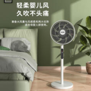 SKYWORTH 创维 电风扇落地扇家用遥控静音电扇立式小型摇头学生宿舍强力大风