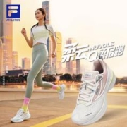 FILA 斐乐 柔云鞋女鞋路跑鞋2023夏新款轻便跑步鞋