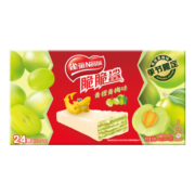 雀巢（Nestle）脆脆鲨休闲零食威化饼干蛋糕 办公室早餐 季节限定青提青梅味456g