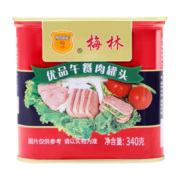 MALING 梅林 优品午餐肉罐头 340g*1罐*5件