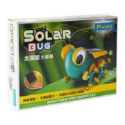 Pro'sKit 宝工 呆萌大眼虫太阳能玩具 steam拼装玩具 8岁+儿童生日礼物GE-683-C