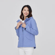 Lafuma 乐飞叶 户外秋冬季三合一防水连帽冲锋衣两件套抓绒夹克女式运动外套