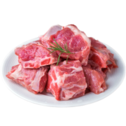 龙大肉食 国产无颈前排块 500g 猪排骨 冷冻免切出口级排骨红烧烧烤煲汤
