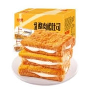 PLUS会员、概率劵：BIBIZAN 比比赞 乳酪肉松吐司 800g