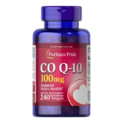 普丽普莱辅酶q10软胶囊100mg240粒护心脏保健品高含量美国进口