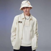 LI-NING 李宁 中国李宁外套男秋冬新款肖战同款时尚宽松运动透气拉链开衫卫衣男