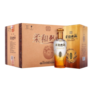 双沟 柔和双沟 金柔和 浓香型白酒 42度 450ml*6瓶 整箱装 节日礼物