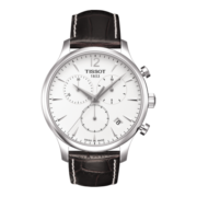 天梭（TISSOT）瑞士手表 俊雅系列腕表 皮带石英男表T063.617.16.037.00