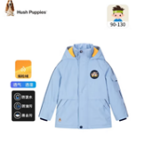 Hush Puppies 暇步士 23年冬季新款小童三防加厚连帽风衣外套（90~130cm）