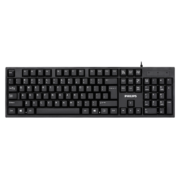 飞利浦(PHILIPS) SPK6234有线键盘 USB键盘 全尺寸 黑色