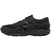 美津浓（MIZUNO）【MAXIMIZER23】男女跑步鞋纯色透气鞋面耐磨跑步运动鞋 09/黑/黑 42.5