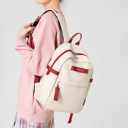 蔻一（Cnoles）女休闲双肩包 浅棕色 1件