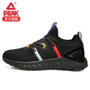 匹克（PEAK）态极1.0plus运动鞋科技智能休闲跑步鞋男女太极情侣跑鞋 黑色(女款) 42