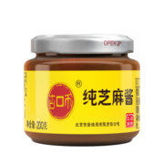 古币 调味酱 纯芝麻酱 细腻醇香 200g 火锅蘸料 拌面 京粮出品