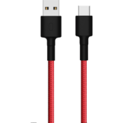 小米 原装USB-C数据线100cm 红色 编织线版 100cm 支持快充 适配小米手机