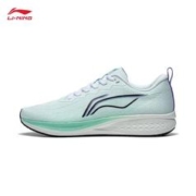 限移动端：LI-NING 李宁 赤兔6代软底跑鞋运动鞋 标准白/绿 43