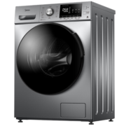 美的（Midea）滚筒洗衣机全自动 Y46B 洗烘一体机 除菌除螨 高温消毒洗 羽绒云朵烘 10公斤 MD100VT55DG-Y46B