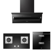 PLUS会员、预售:海尔（Haier）抽油烟机 顶侧双吸油烟机燃气灶消毒柜三件套