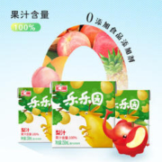 plus会员:汇源 乐乐园100%梨汁150ml*10盒饮料礼盒+凑单品