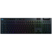 罗技（G）G913 蓝牙无线有线三模机械键盘 超薄RGB矮轴 游戏键盘 （C轴）类青轴手感 109键