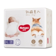 概率券、好奇（Huggies）软萌星人柯基裤成长裤L32片(9-14kg)大号婴儿尿不湿拉拉裤