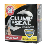 艾禾美（ARM&HAMMER）铁锤猫砂膨润土猫砂除臭低尘锤子猫沙进口铁锤除臭粉 【红标】多猫款28磅（除臭留香）