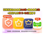 20点开始：iQIYI 爱奇艺 白金会员360天+黄金会员5天+京东PLUS年卡+10元猫超卡