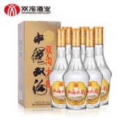 双沟 大曲 名玻 46%vol 浓香型白酒 480ml*6瓶 整箱装