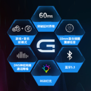 戴记严选戴记严选 GT2323D TWS 真无线耳机 耳机蓝牙 入耳式游戏耳机 RGB灯效 适用华为苹果小米