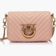 PINKO 品高 2023新品 CLICK迷你绗缝飞鸟包 100069_A0GK 3色