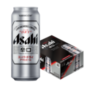Asahi朝日啤酒Asahi超爽生啤500*15罐 听装国产啤酒 整箱黄啤