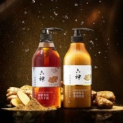 六神生姜洗发水洗发露套装750ml*2