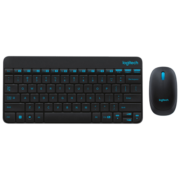 罗技（Logitech）MK245 Nano无线键鼠套装办公无线鼠标键盘套装 电脑笔记本键盘迷你紧凑 MK245 nano黑色