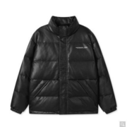 GXG PU皮 休闲立领羽绒服 男