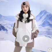 京东百亿补贴：YAYA 鸭鸭羽绒服  冬季一衣三穿可拆卸冲锋外套 咖色 L