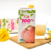 汇源 果汁 100%桃汁浓缩果汁饮料1L*5盒整箱礼盒装节日送礼