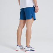 saucony 索康尼 秋季跑步短裤舒适透气休闲梭织短裤运动训练短裤男