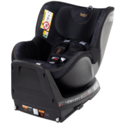 宝得适（BRITAX）宝宝儿童安全座椅0-4岁360度旋转汽车ISOFIX硬接口双面骑士 双面骑士PLUS夜影黑