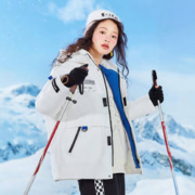 SNOWFLYING 雪中飞 女式短款羽绒服科技防护抗寒面料羽绒服女